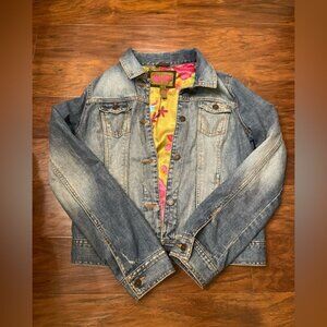 Y2K Hollister Lined Denim Jacket Size L